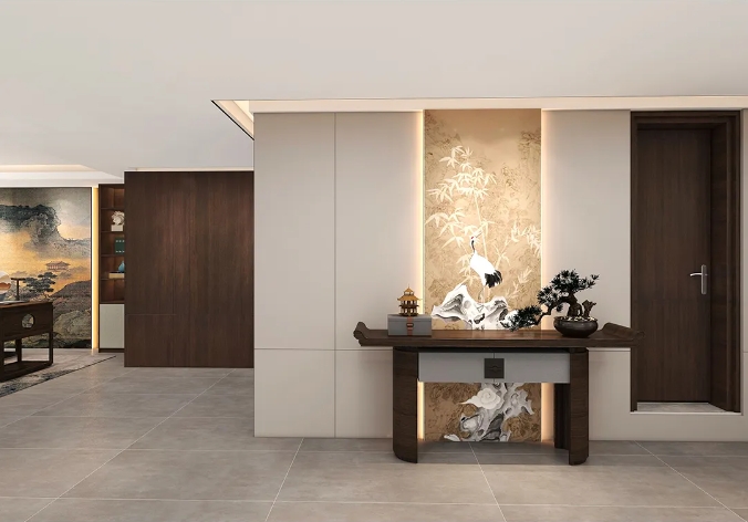 宋風(fēng)雅韻丨193㎡宋式美學(xué)雅居，新中式風(fēng)格的天花板
